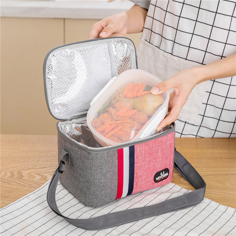 Aluminum foil lunch bag