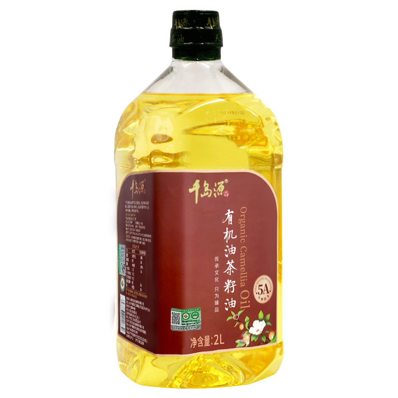 山茶油/油茶籽油/有机茶油白底实物图