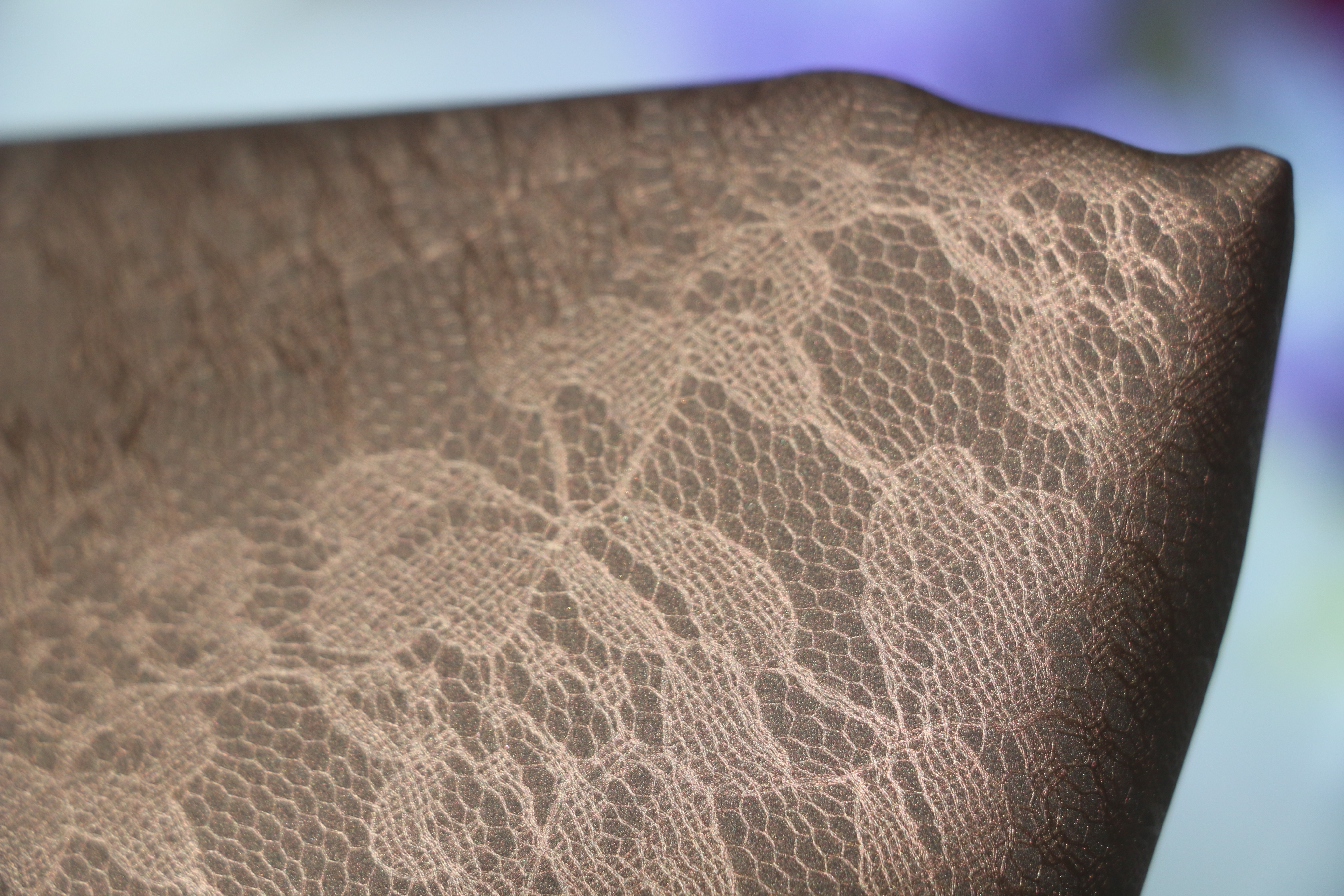 Yikelong Environmental Protection Decorative Leather Hotel soft Packaging Material Factory wholesale artificial leather, lace, butterfly leather in stock Specification image