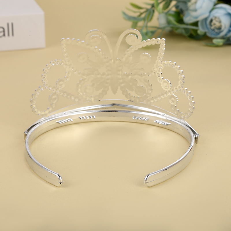 Heart-shaped set, regular crown, Korean-style crown wreath, medium-sized crown hat, little girl crown hat Item Picture