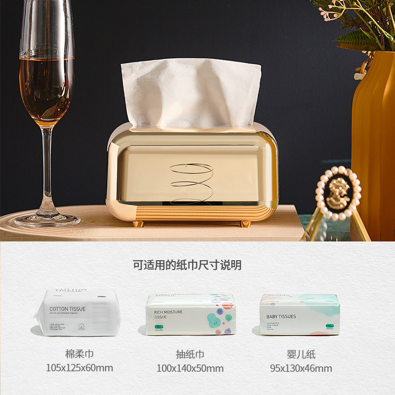 Light luxury tissue box details Picture