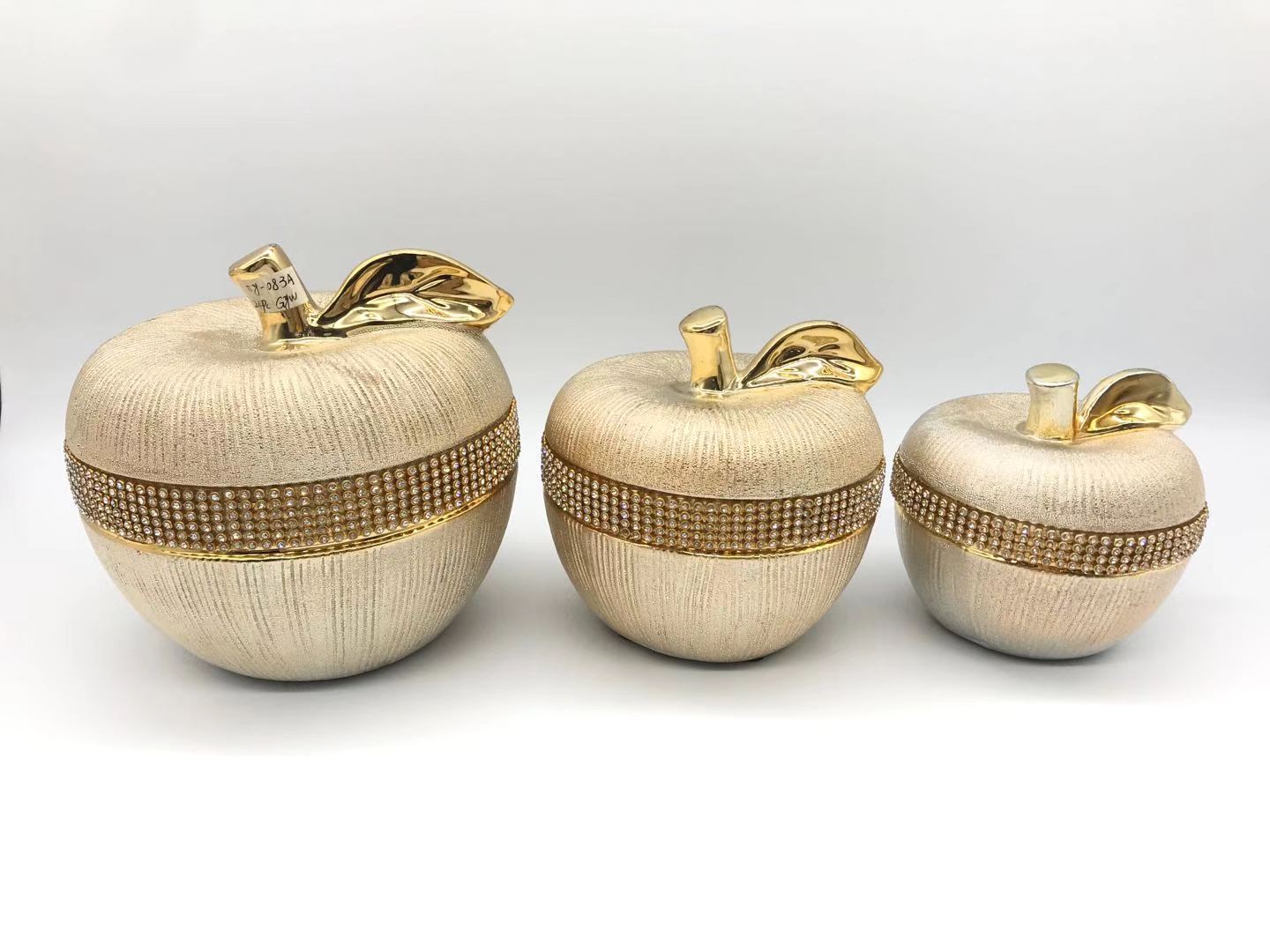 Fruit ceramic handicrafts for living room decoration