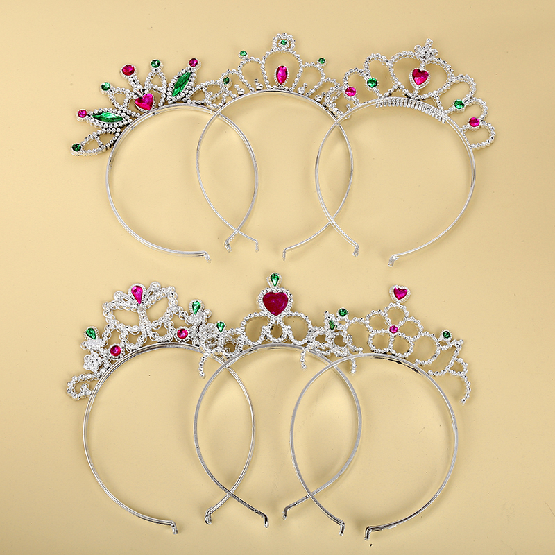 普通皇冠/韩式皇冠/皇冠帽子白底实物图