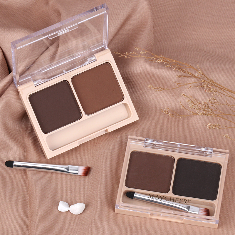 Meixi 'er Waterproof two-color eyebrow Powder is natural, long-lasting and not easy to smudge. It is a must-have for lazy students and beginners Specification image
