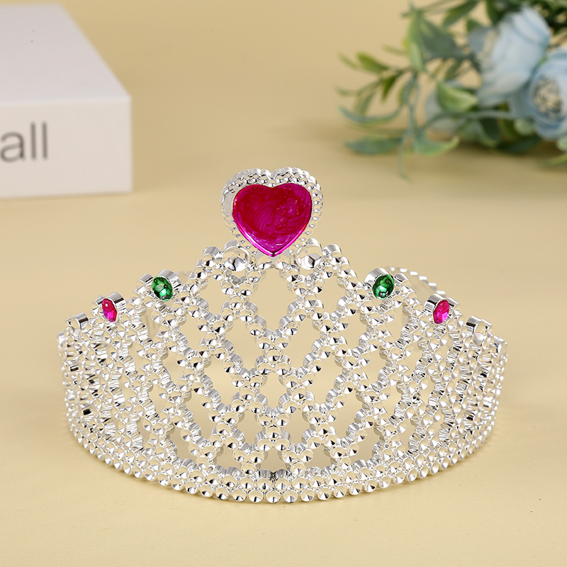 Ordinary Korean-style crown garland, medium-sized crown hat, little girl hat toy details Picture