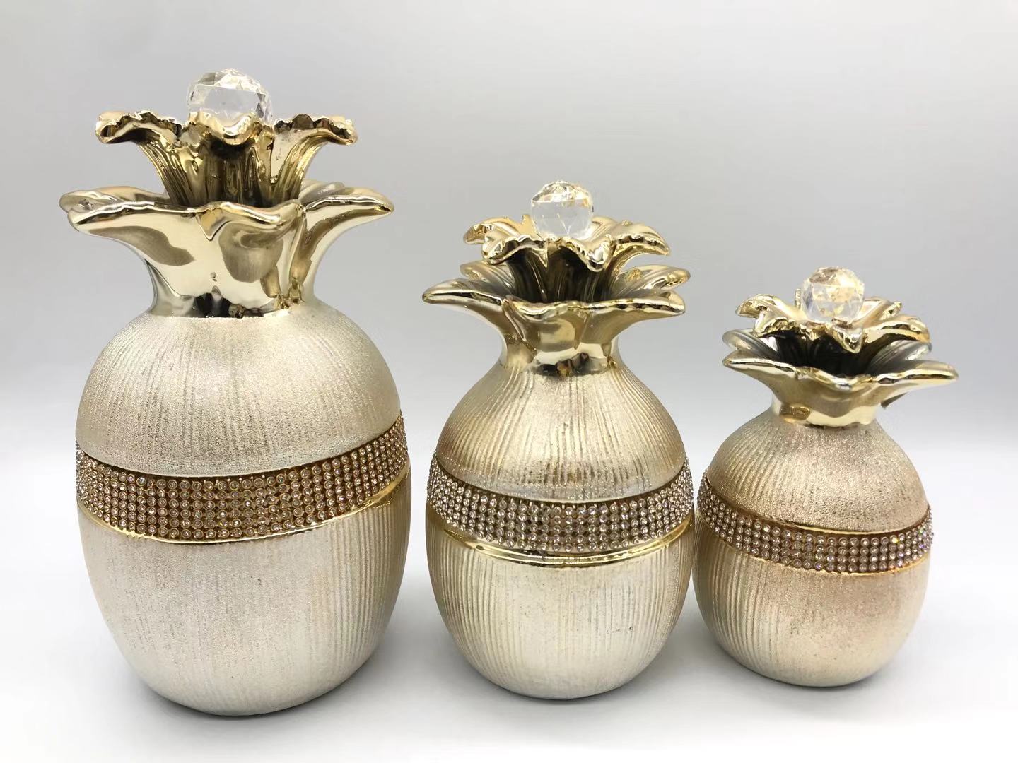 Fruit ceramic handicrafts for living room decoration details Picture