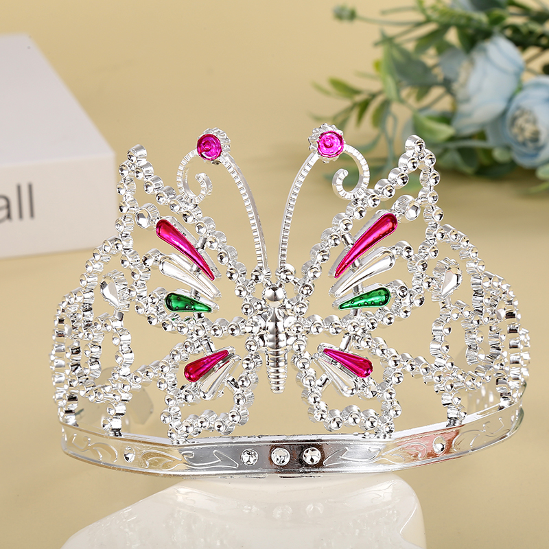 Ordinary Korean-style crown garland, medium-sized crown hat, little girl hat toy Specification image