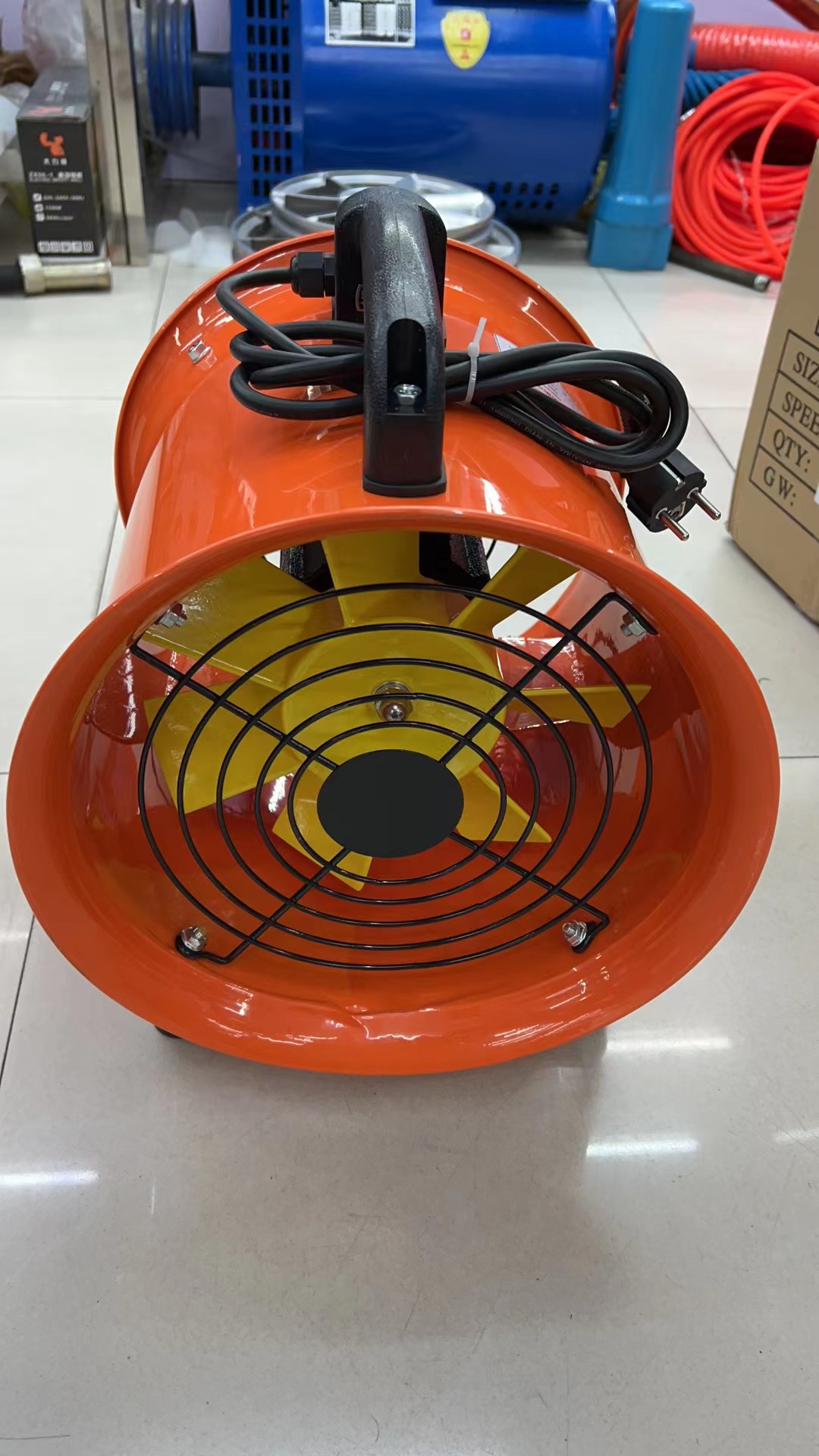 手提式轴流风机CTF-10-250W-220V