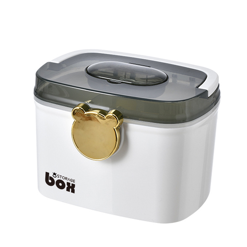 Large-sized multi-layer medicine storage box details Picture