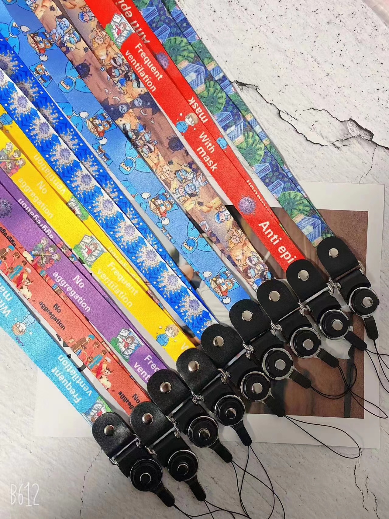 热转印新款挂绳-防疫款挂绳