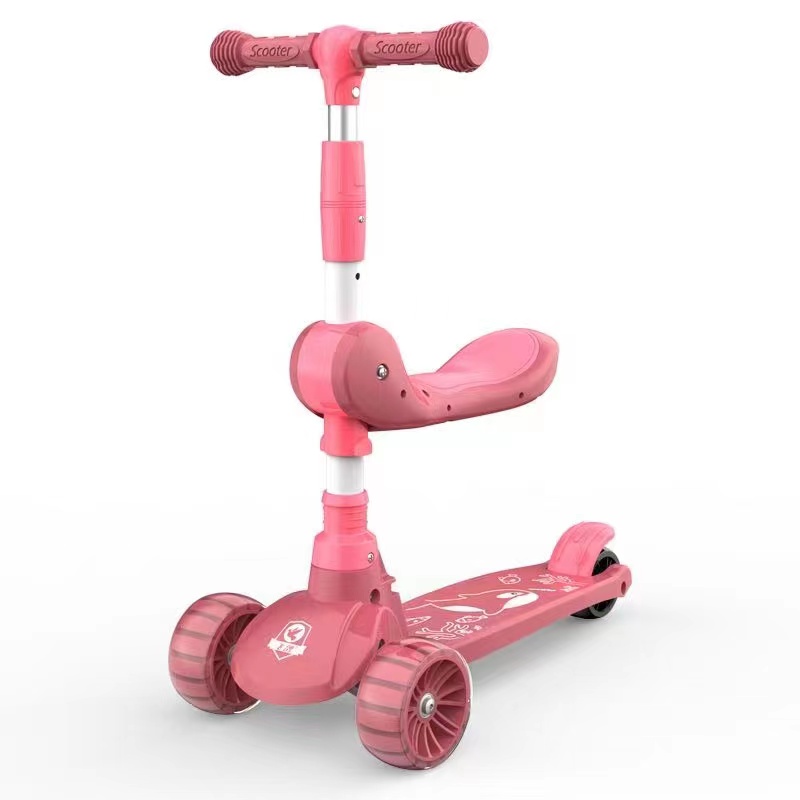 PU three-in-one electric scooter with lights Specification image