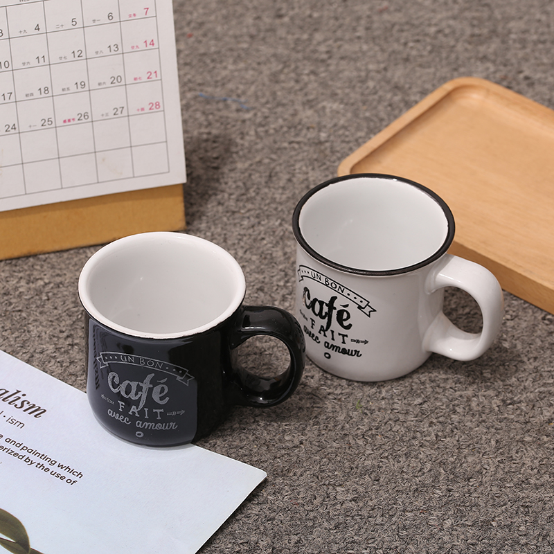 咖啡小杯外贸水杯马克杯外贸专供