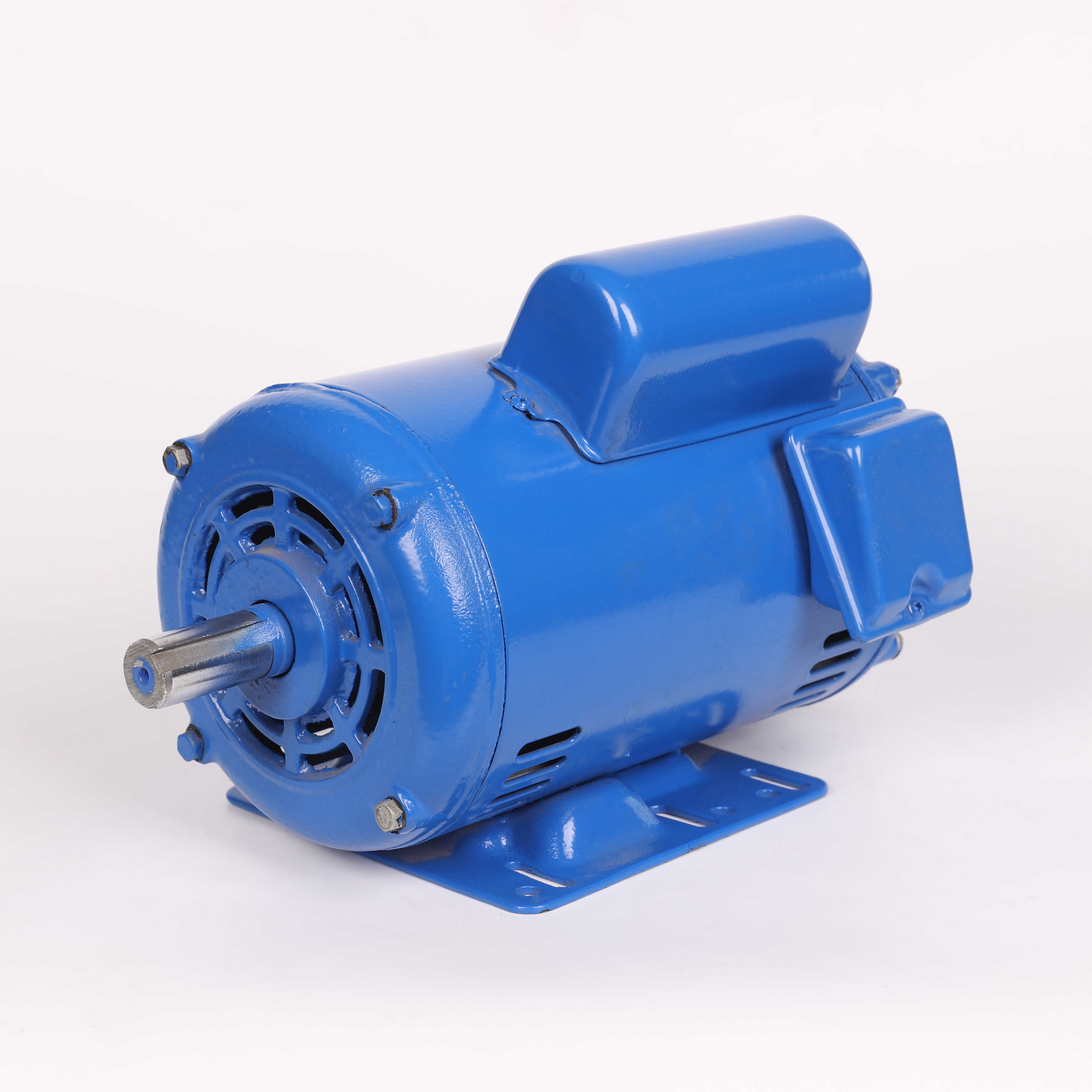 JY-802-4P-0.75KW铁壳铜线单相电机