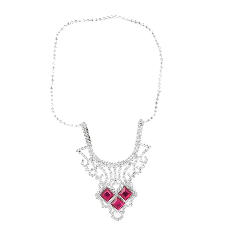 Little girl necklace, birthday necklace, accessory, pendant, toy accessory, house play toy