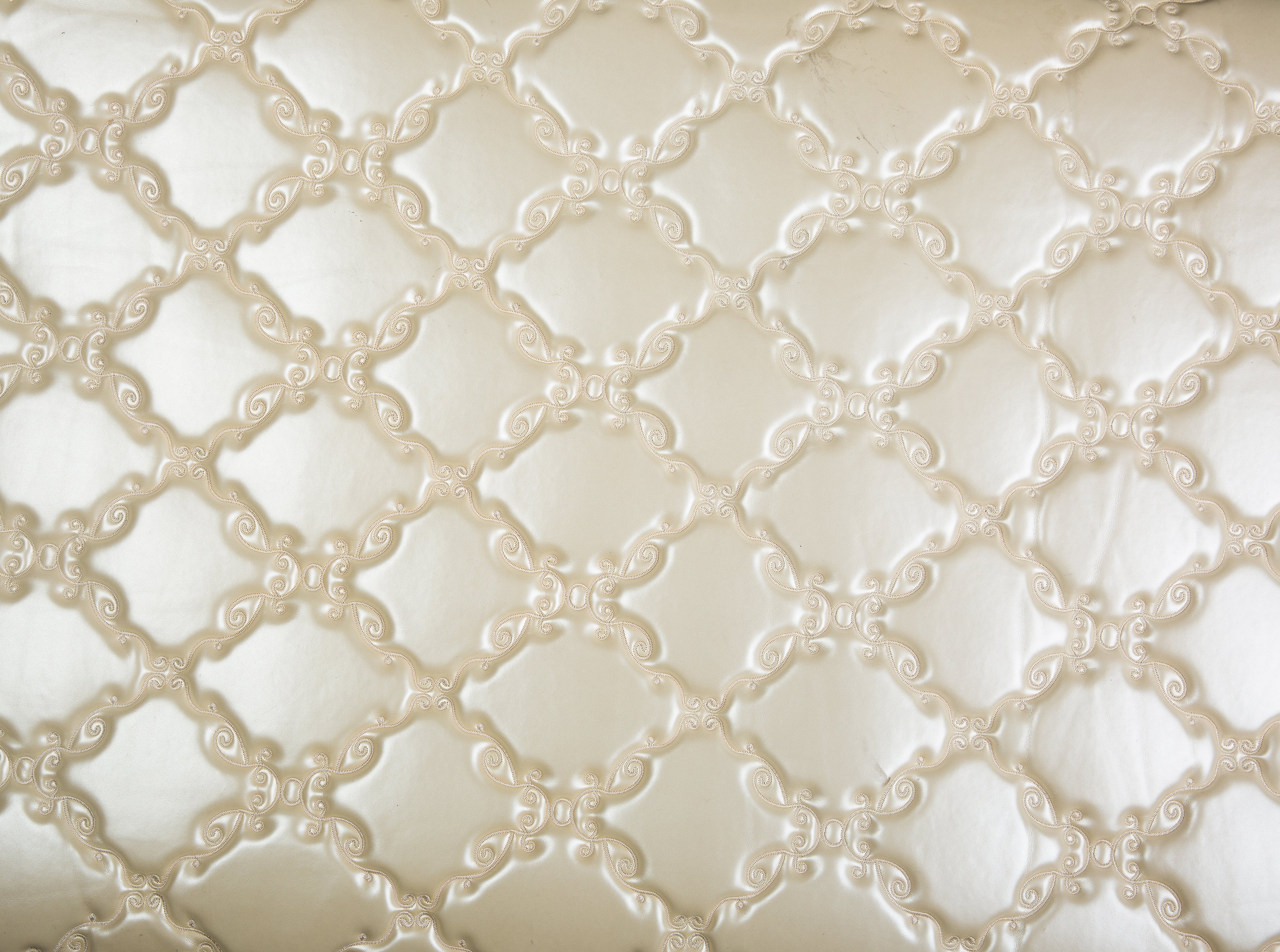 Yikelong Environmental Protection Decorative Leather Hotel Soft Packaging Material Factory wholesale sponge embroidery artificial leather LC33 in stock Application Scenario