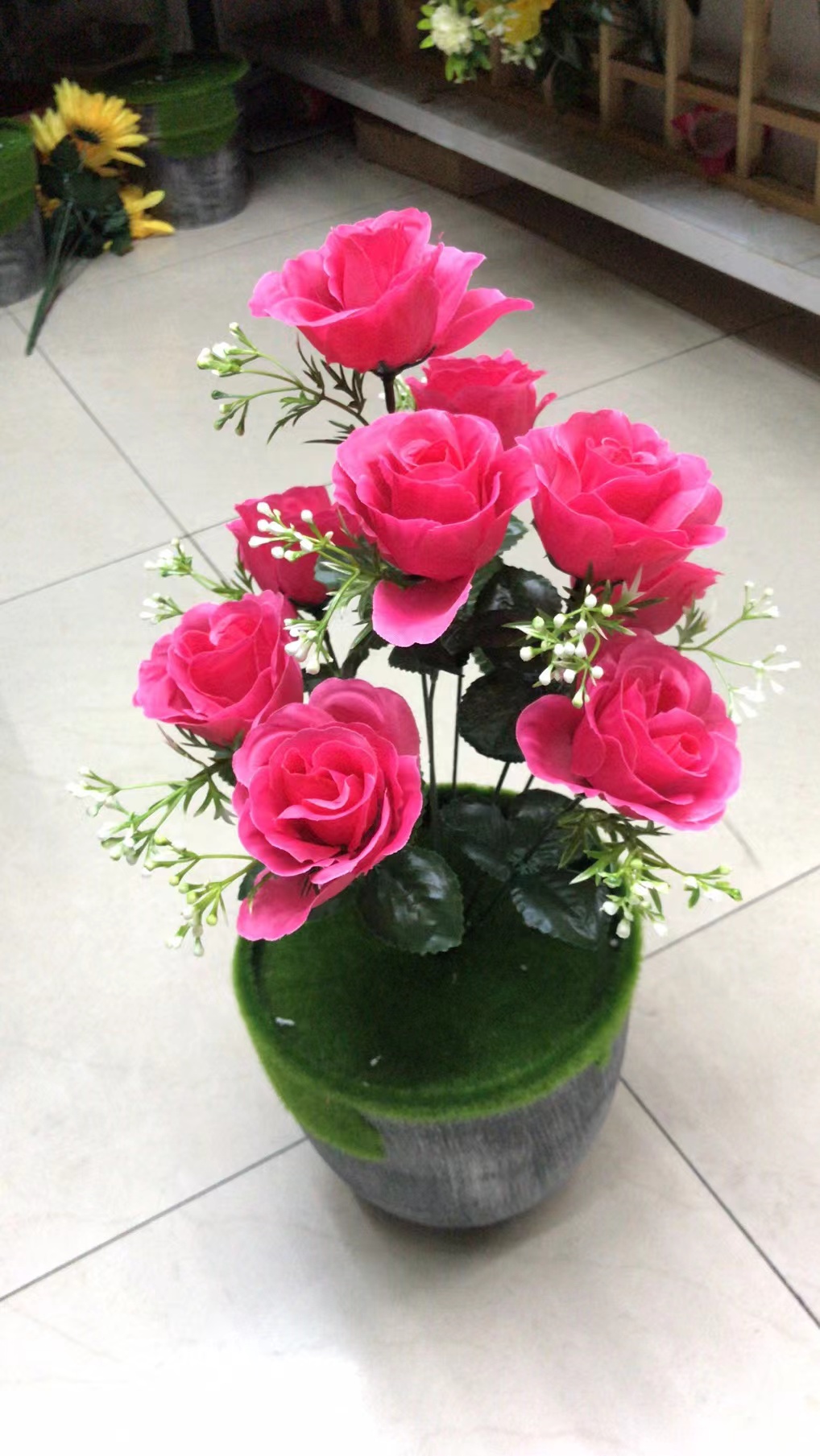 剑伟仿真植物0816仿真水草叶子仿真花28