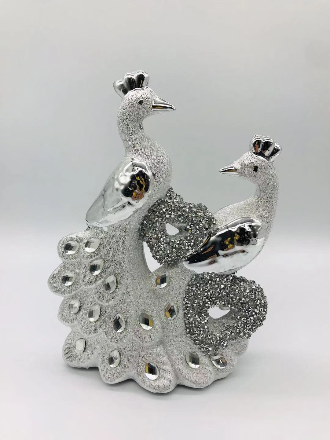 Peacock living room decorative items Application Scenario