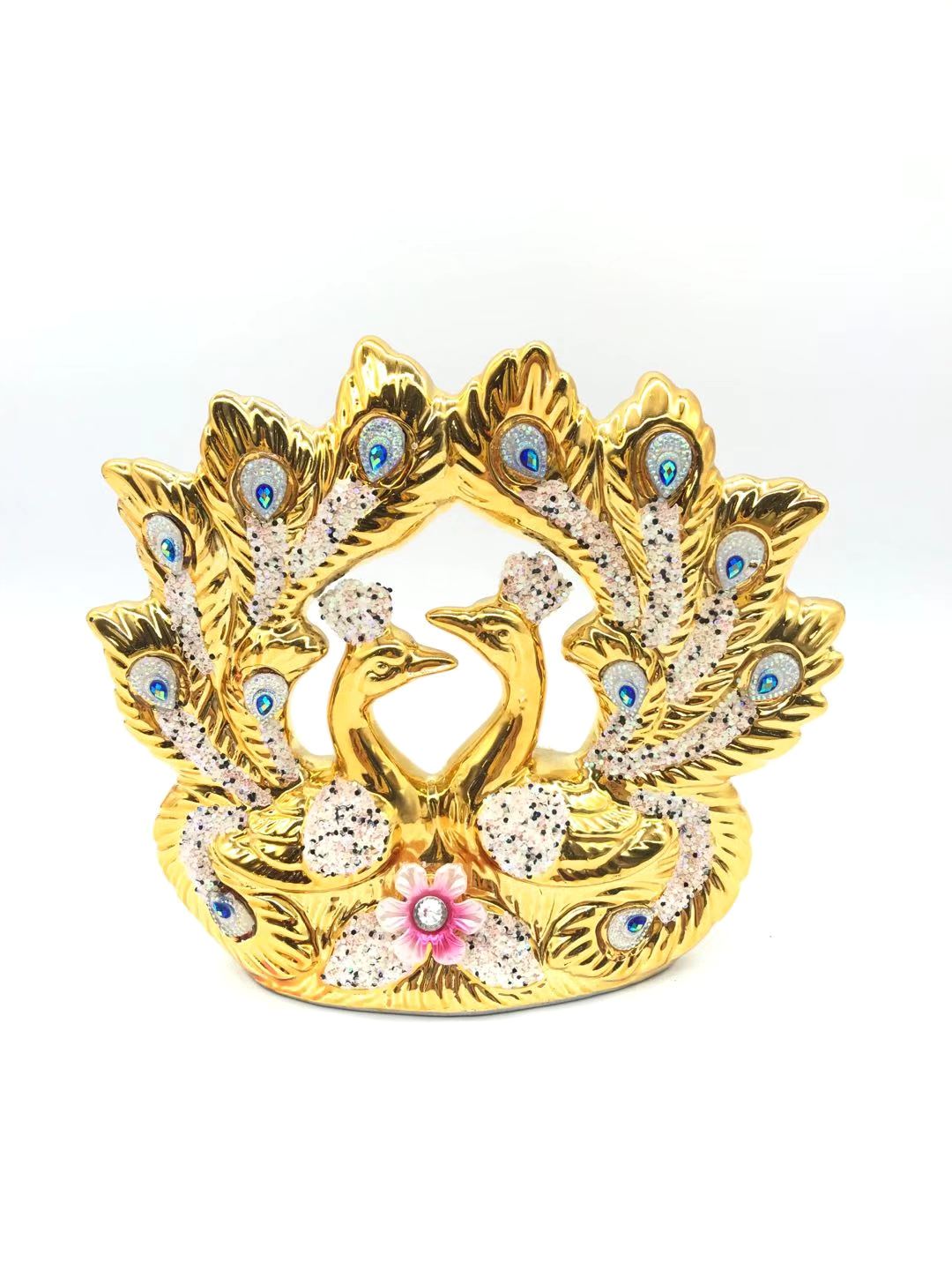 Little Peacock Living Room TV cabinet ornament