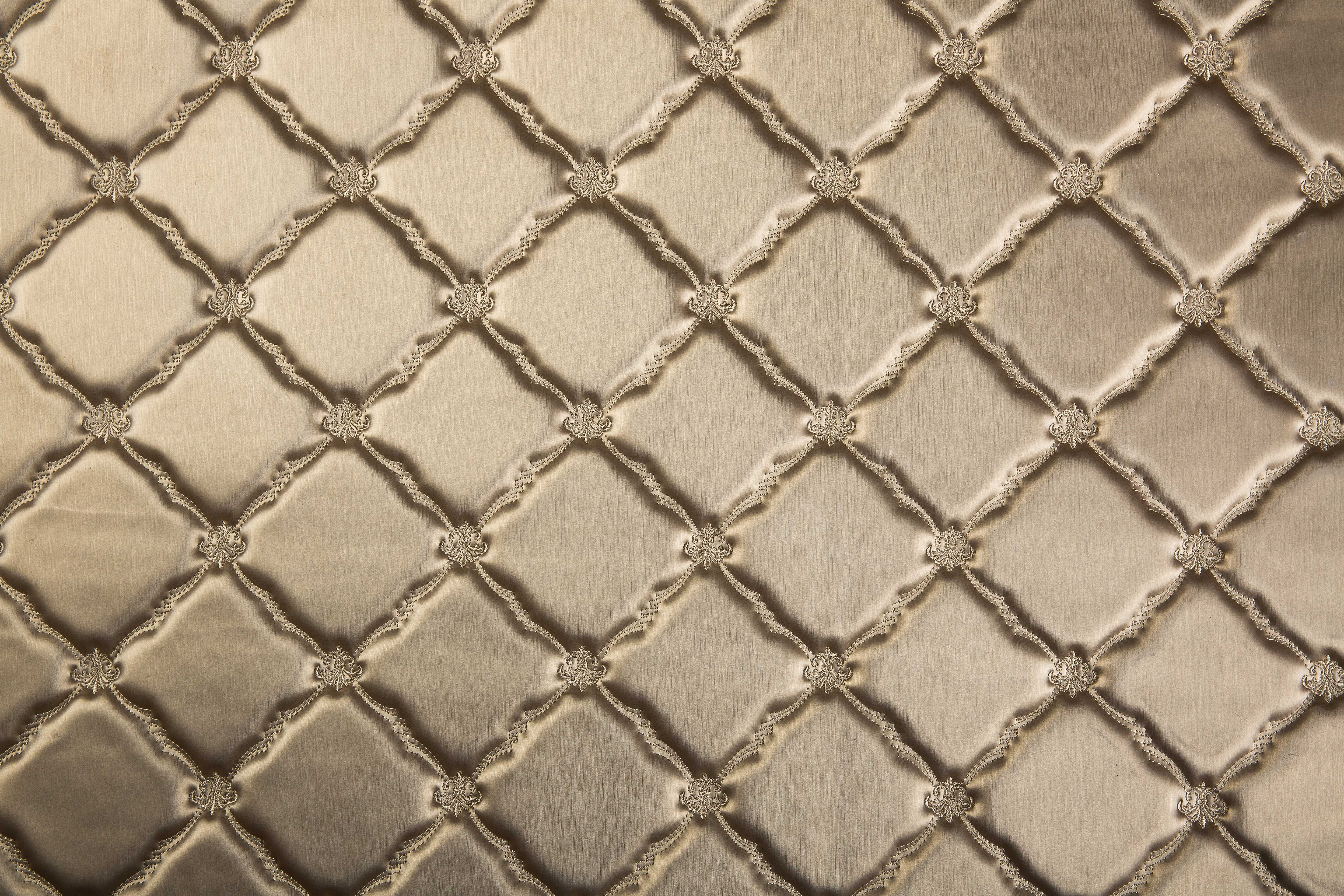 Yikelong Environmental Protection Decorative Leather Hotel Soft Packaging Material Factory wholesale sponge embroidery artificial leather LC147 in stock details Picture