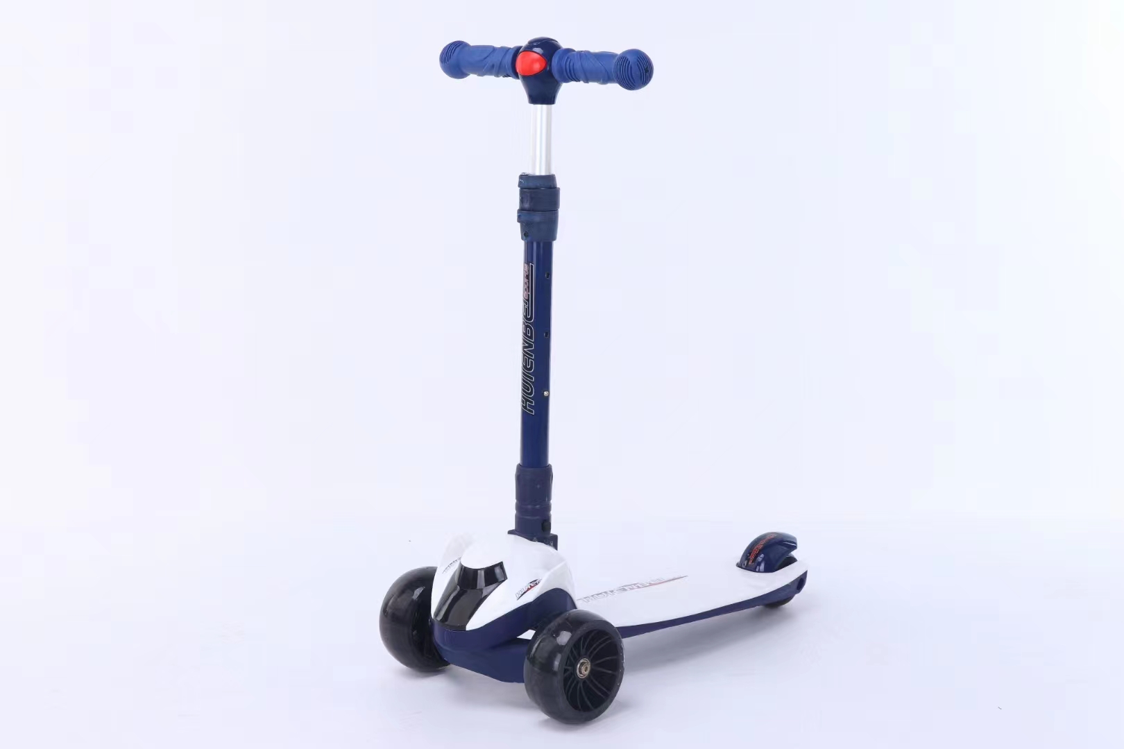 The new scooter is equipped with a light, folding and music Item Picture