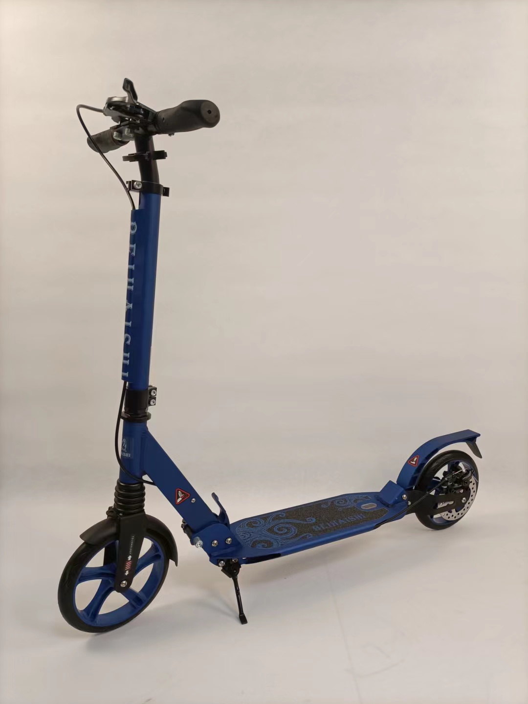 All-aluminum alloy oxidized color scooter with disc brake details Picture