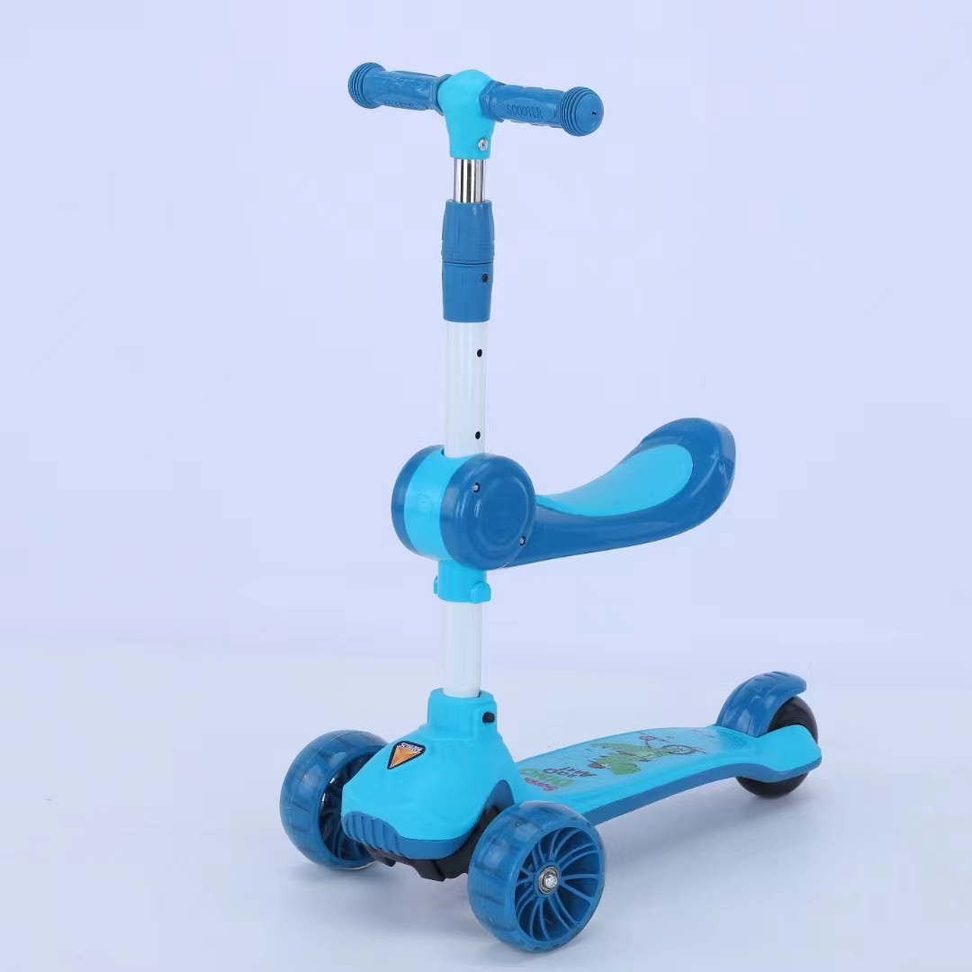 Three-in-one electric scooter