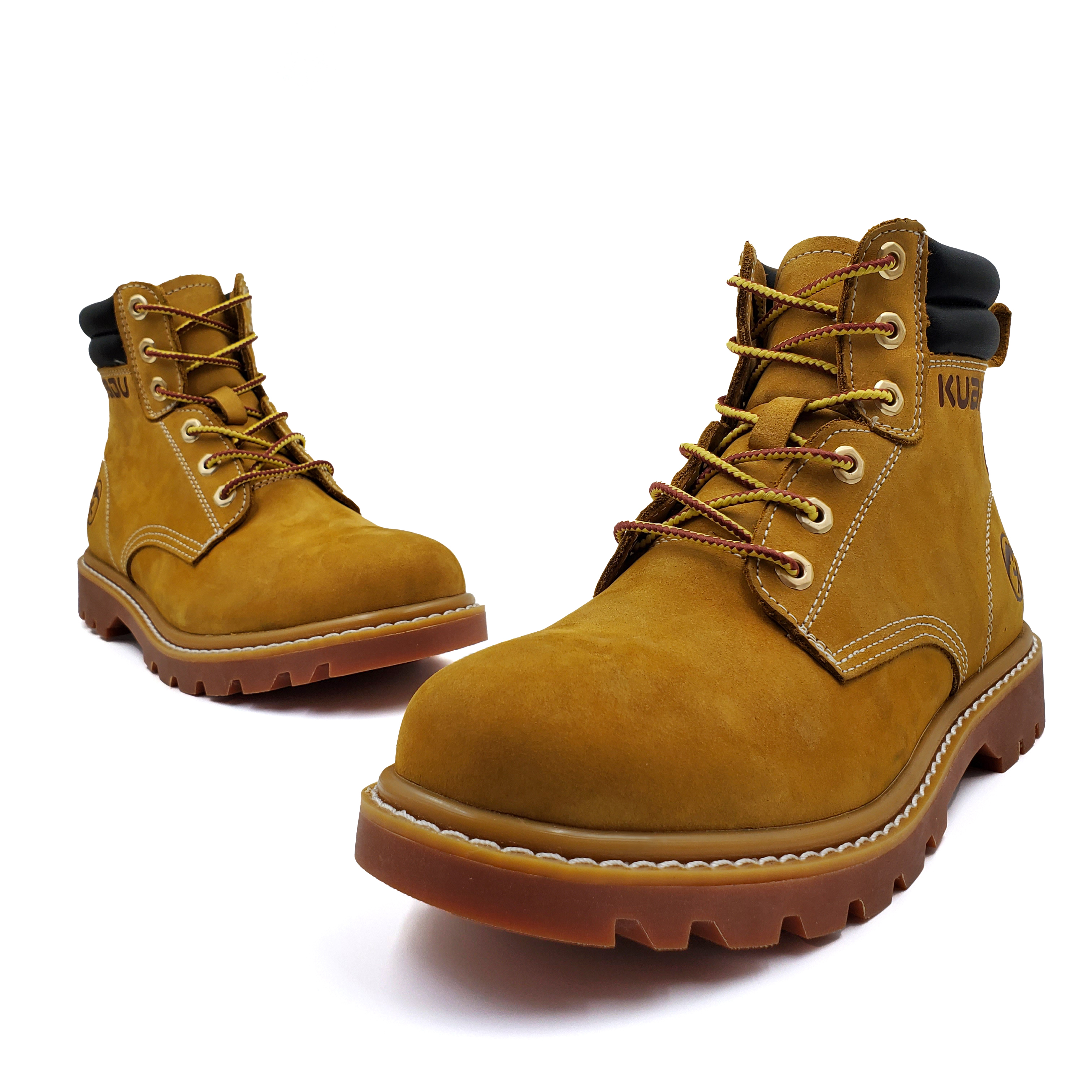 All-season versatile high-top men's shoes, men's versatile trendy Martin boots, men's desert workwear trendy boots, men's big yellow boots Item Picture