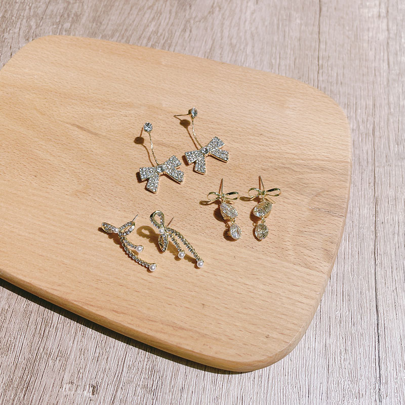 小巧/蝴蝶结/银针细节图