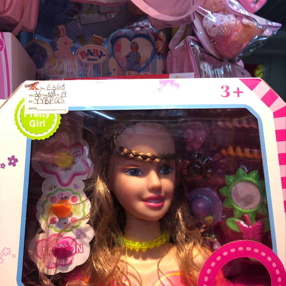 半身模特/梳妆/模特玩具产品图