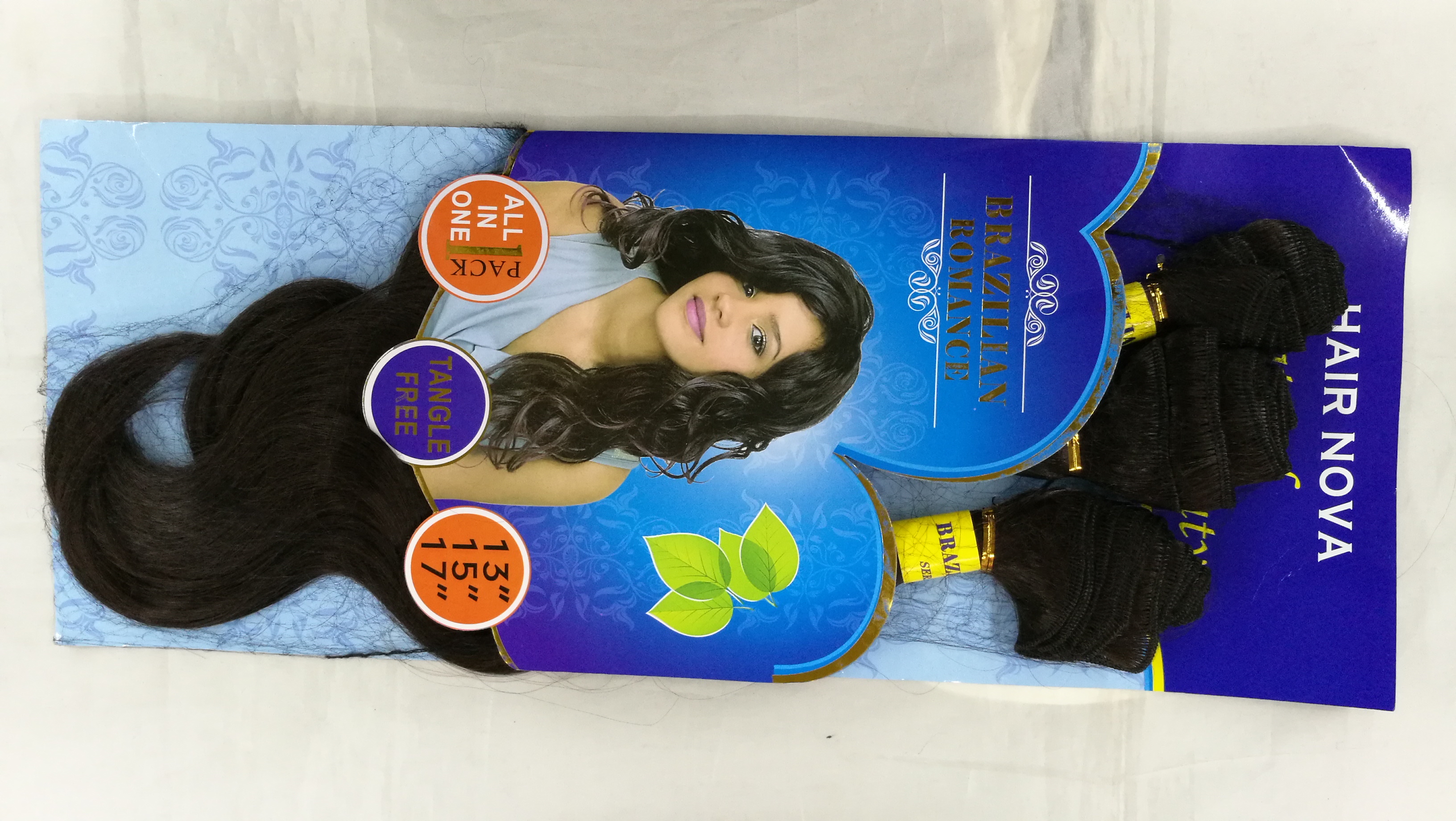Wig spring strap packaging
