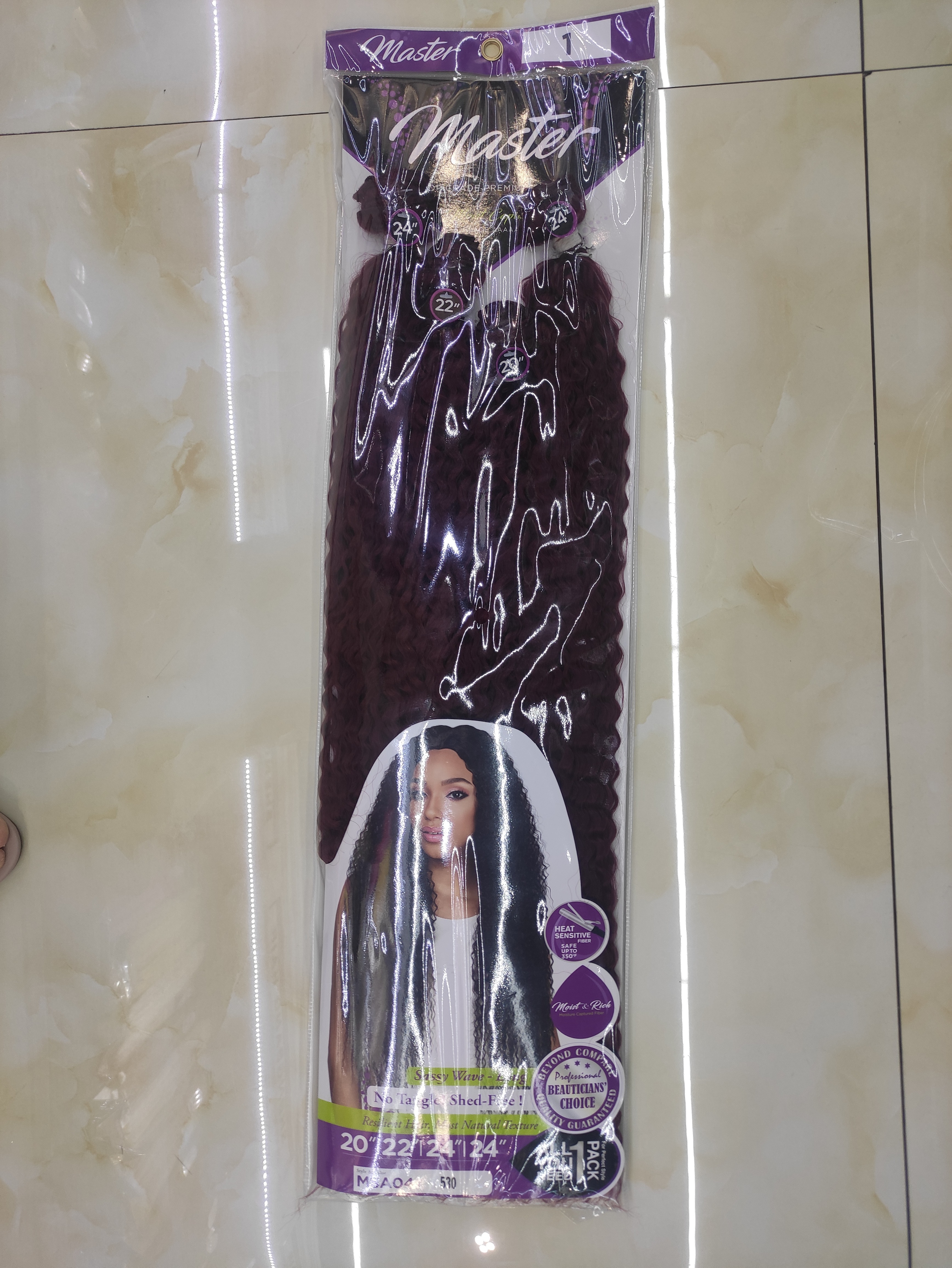 Wigs, synthetic fiber hair extensions, small curls of wigs Application Scenario