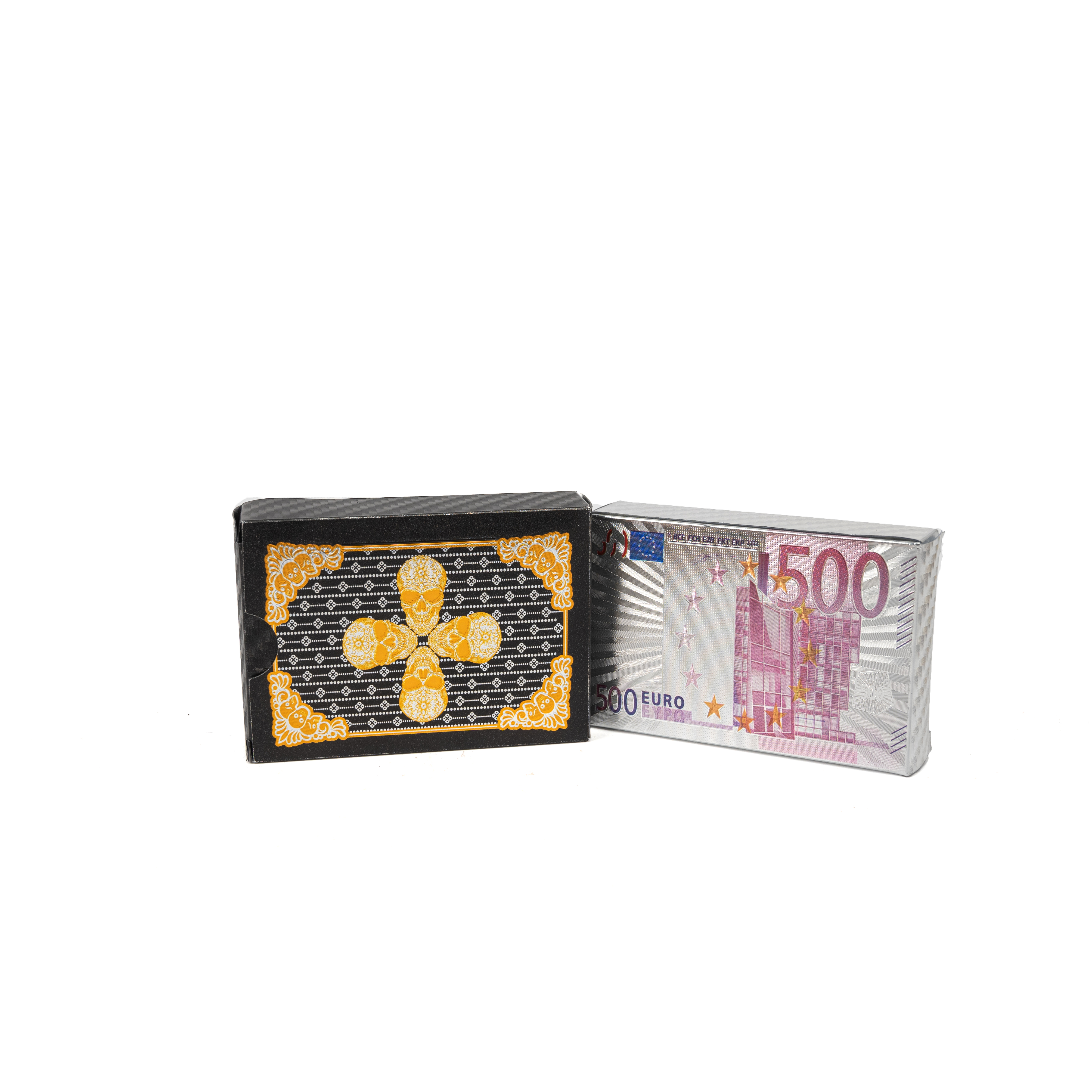 金箔扑克 新款塑料金箔扑克PET材料防水扑克厂家供应