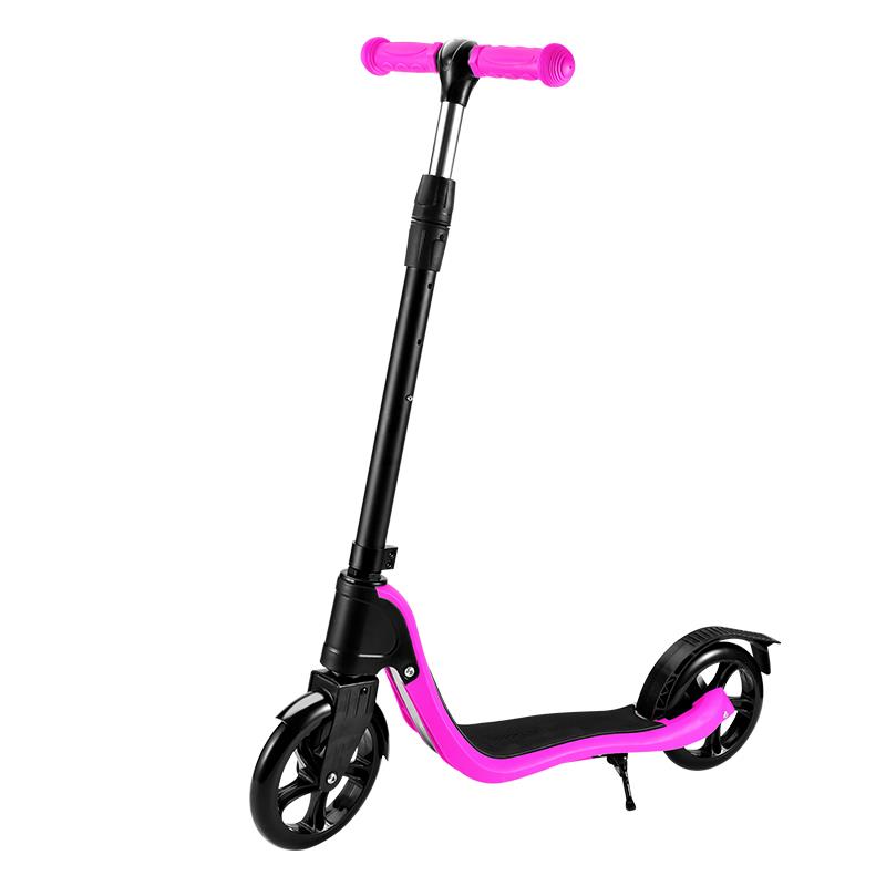 New two-wheeled plastic scooter Application Scenario