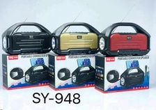 蓝牙音箱SY948带太阳能板收音机可插U盘TF卡