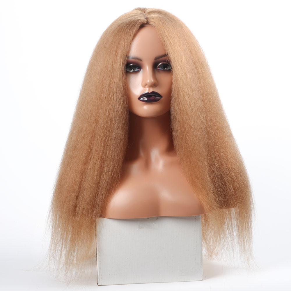 African synthetic straight wig for women