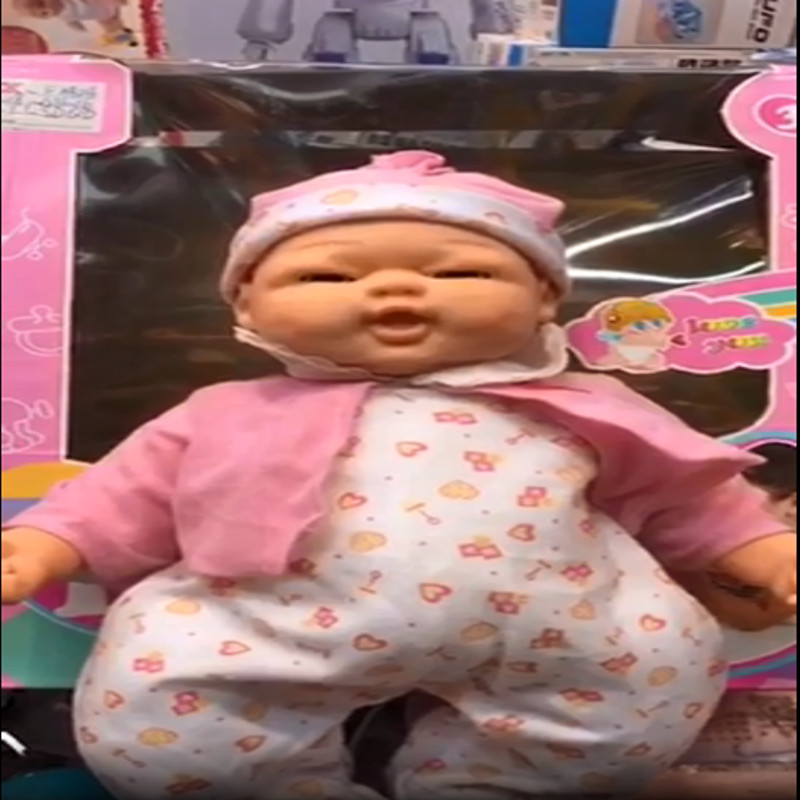 A plush toy with a milk and water expression, made of vinyl Application Scenario