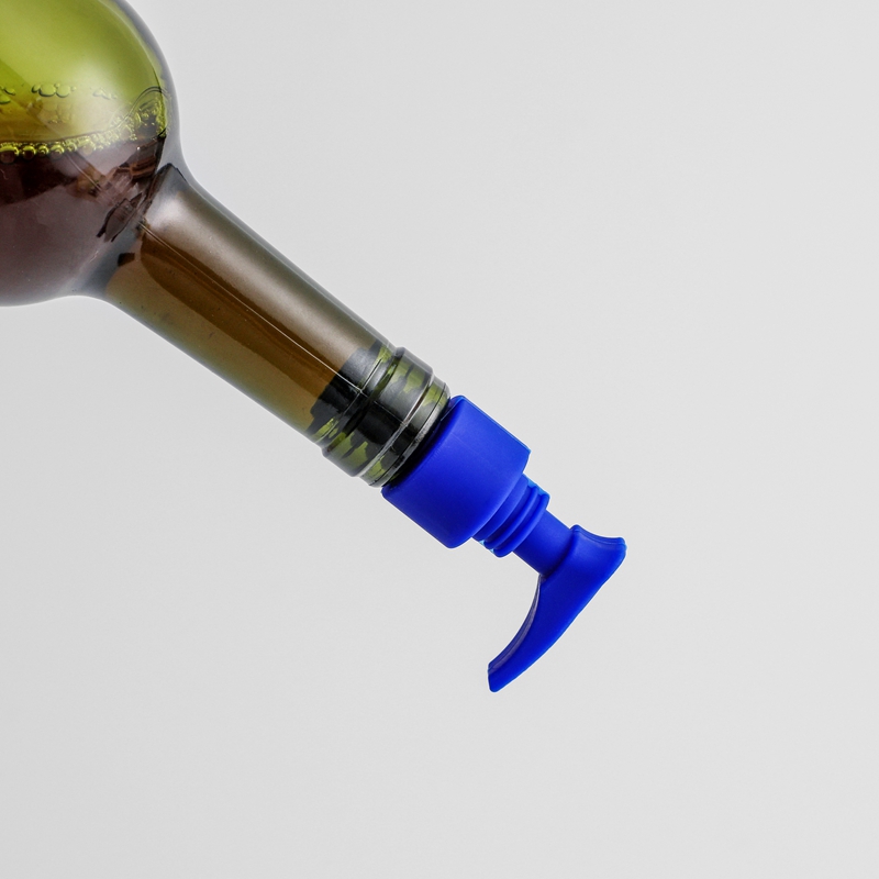 Creative silicone champagne and red wine bottle stopper with nozzle shape, fresh-keeping bottle cap, single set 02 Item Picture