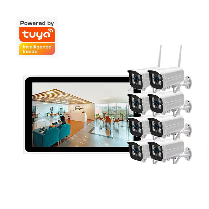 Tuya Security Camera System with Screen-2MP/3MP(4/8 Channel)详情图2
