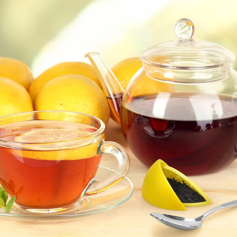 柠檬泡茶器/茶包茶漏隔渣/食品级硅胶产品图