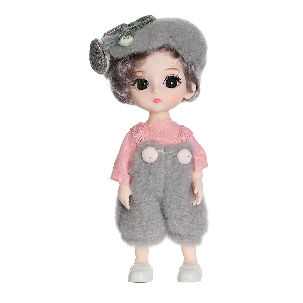 16厘米冬款芭比娃娃音乐版糖胶材质MR-29
