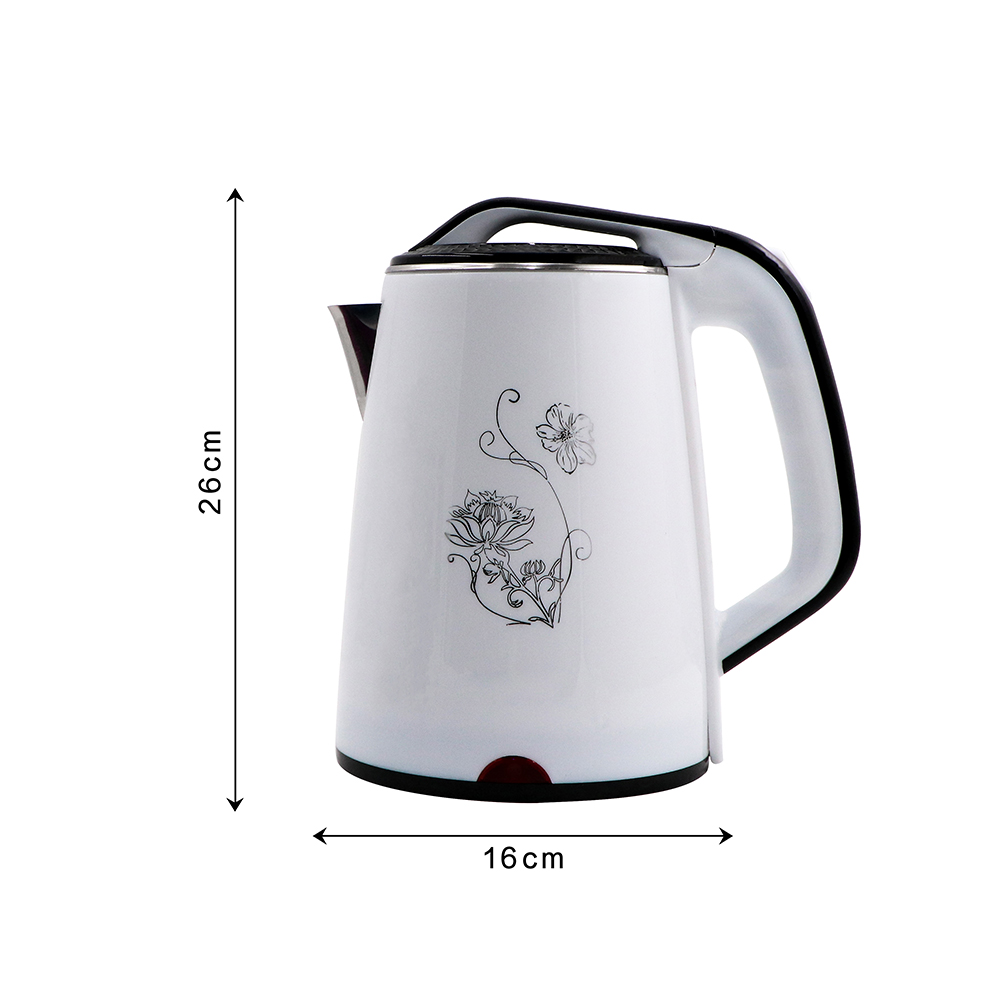 RAF European standard cross-border kitchen kettle, quick electric kettle, health kettle, double-layer anti-dry boiling kettle Item Picture