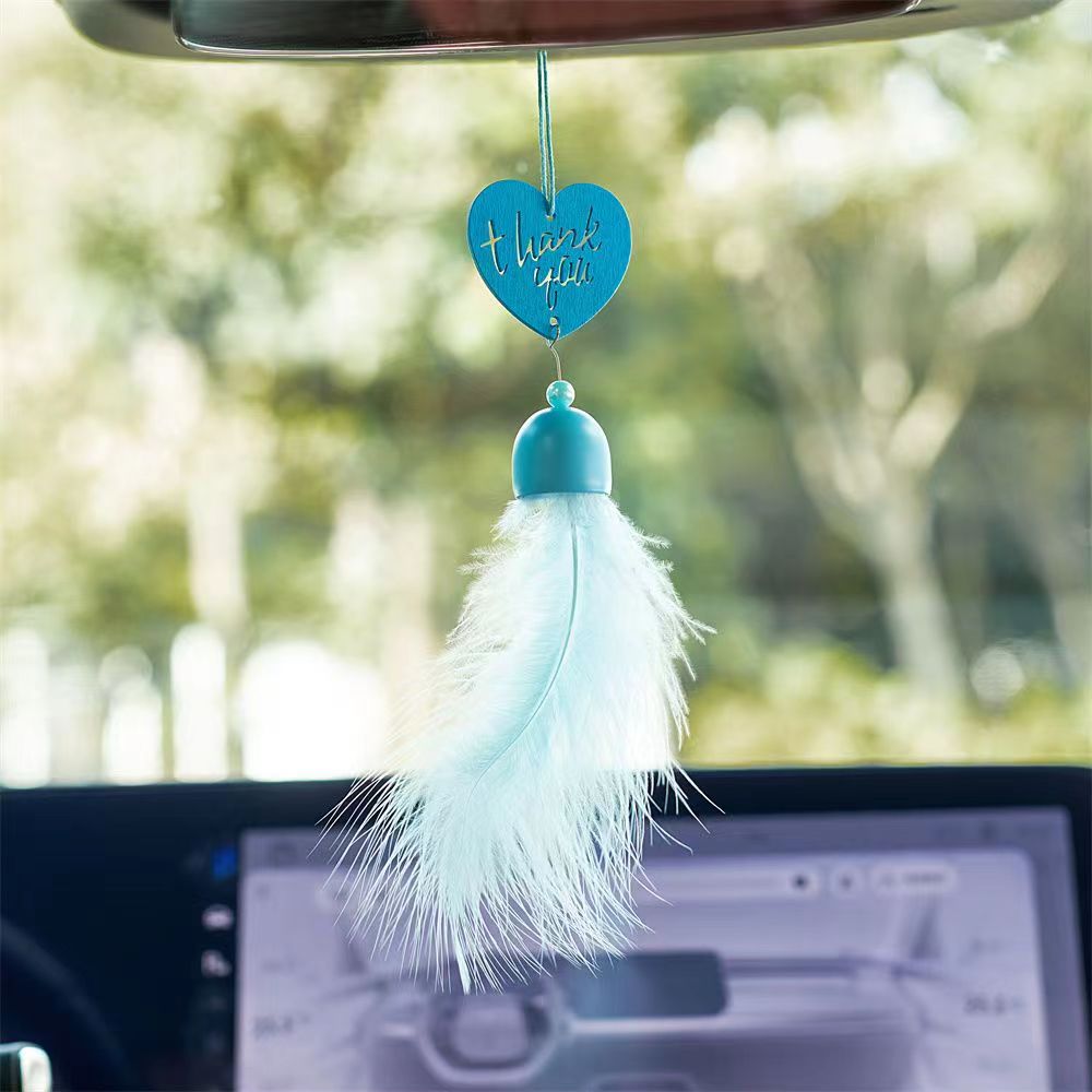 The new wooden wind chime pendant is cute and stylish Specification image