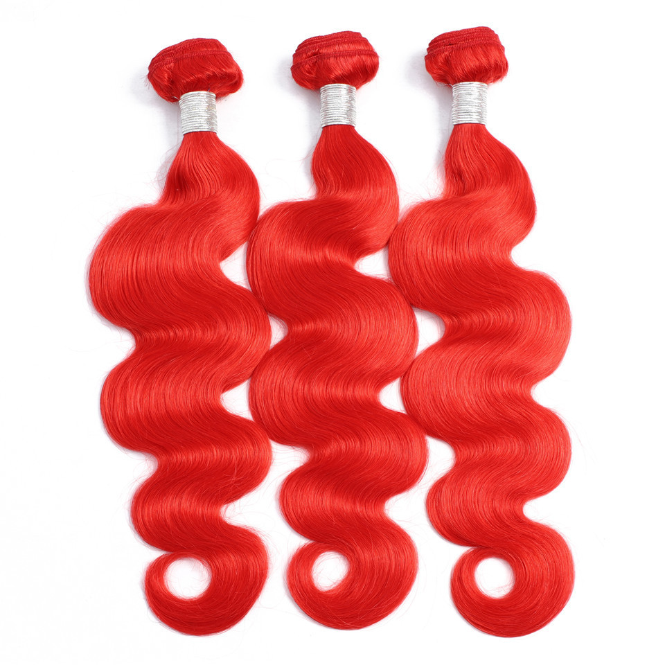 European and American wigs, seven-color pure pink and pure purple human hair curtains