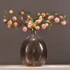 Lanjin Factory offers wholesale and direct sales of artificial flowers, Chinese-style decorative berries, peaches, artificial fruits, and foam artificial peaches Specification image