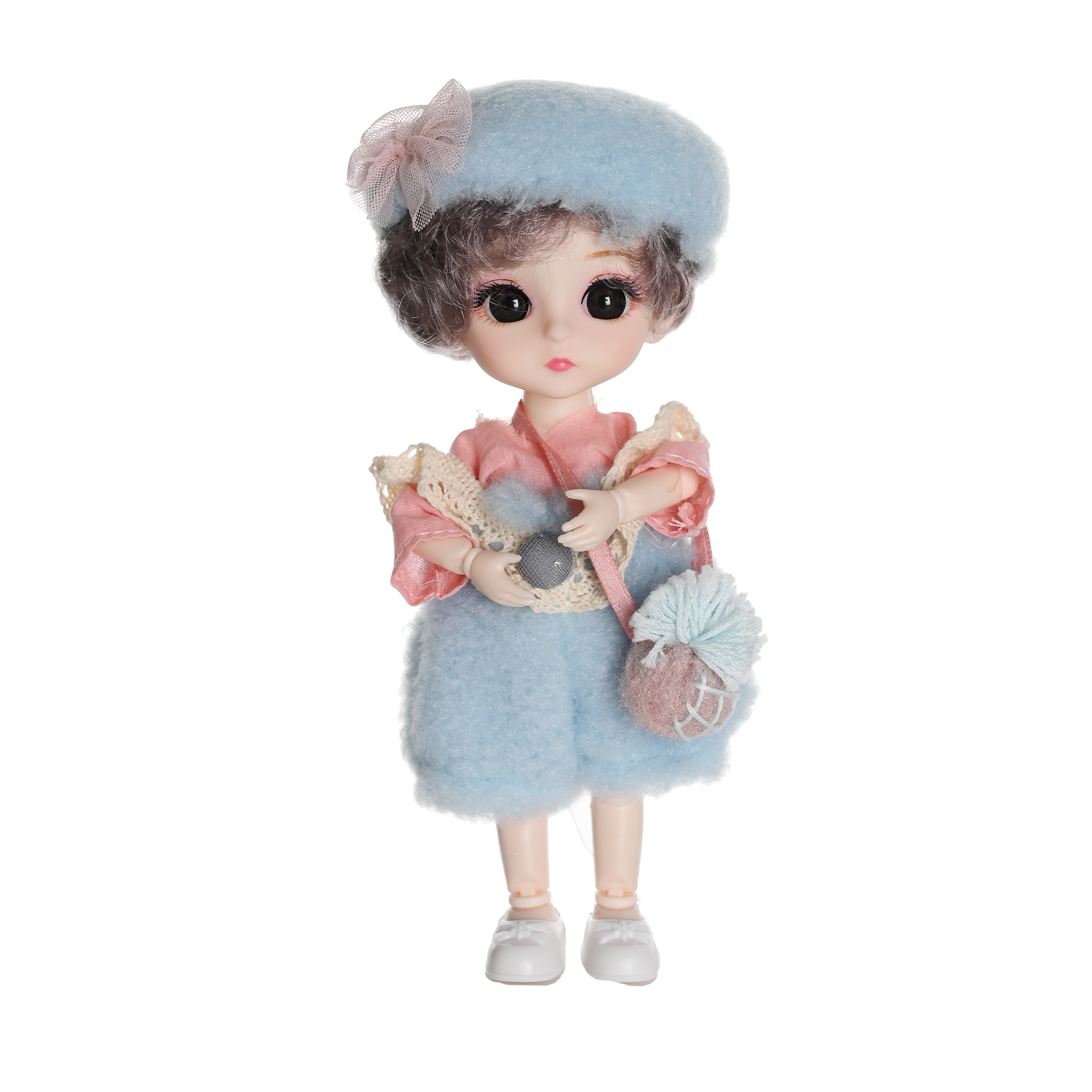 16 cm winter Barbie Doll Music Edition Candy gel material MR-32