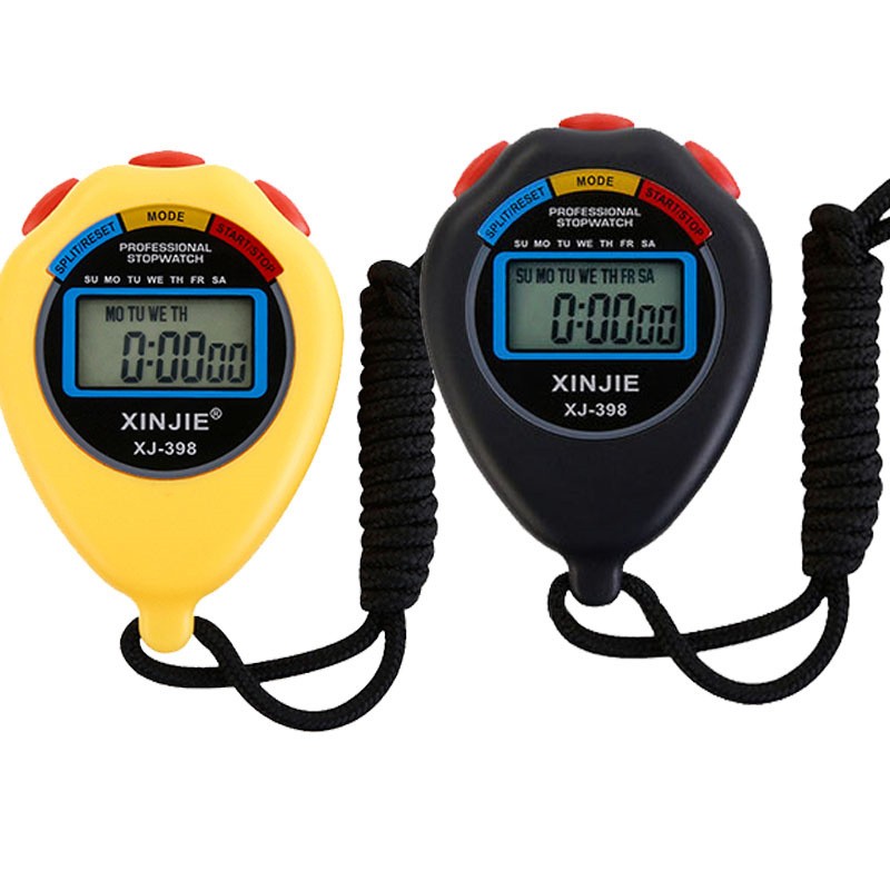 XJ-398跑步比赛计时器 体育运动电子秒表 电子单道运动秒表 生活防水详情图4