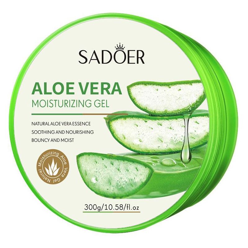 SADOER vitamin C aloe Vera Gel 300g Moisturizing and hydrating cross-border foreign trade live streaming wholesale Application Scenario