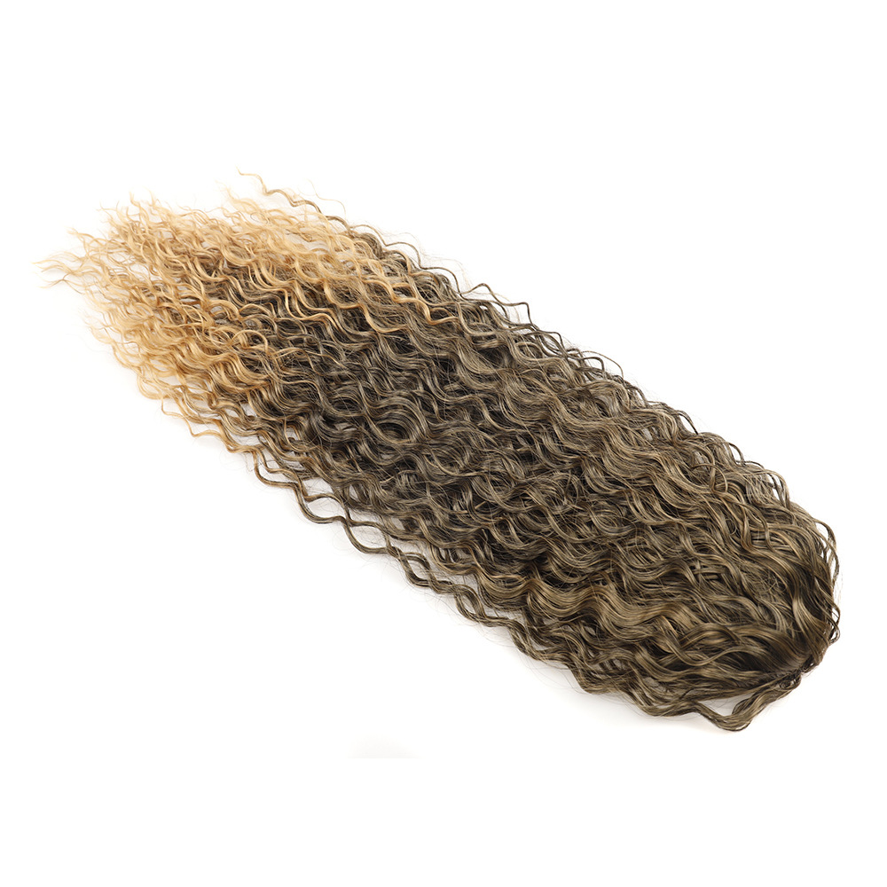 16 بوصة Curl Hair Ponytail Trade Bonytail Application Scenario