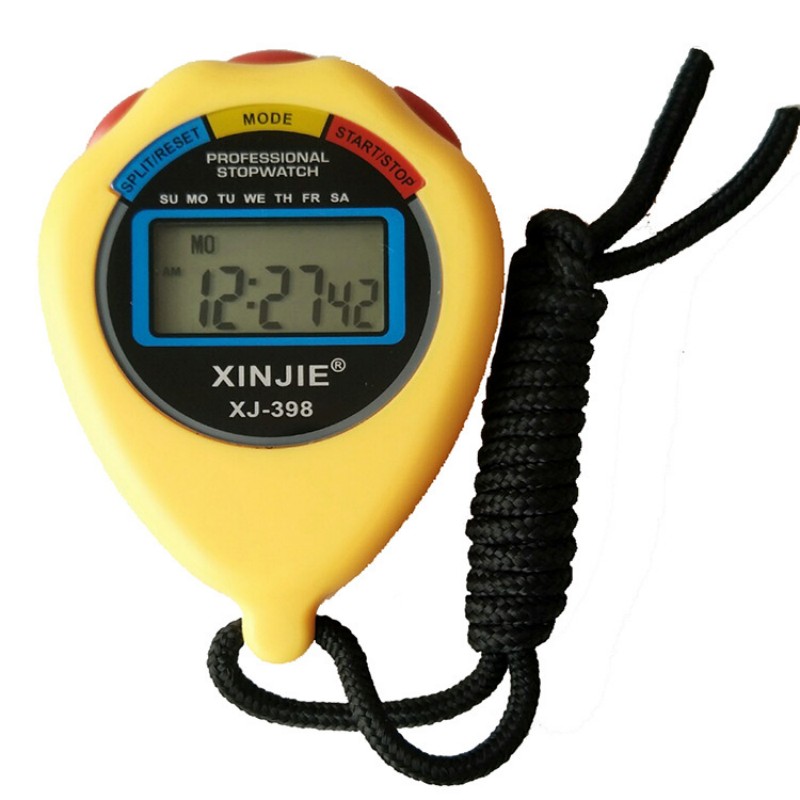 XJ-398跑步比赛计时器 体育运动电子秒表 电子单道运动秒表 生活防水详情图1