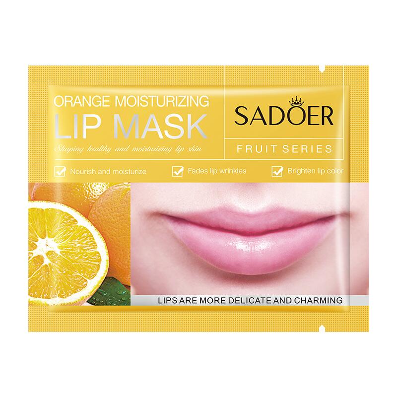 SADOER avocado lip Mask for reducing lip lines in full English, cross-border export live wholesale Application Scenario